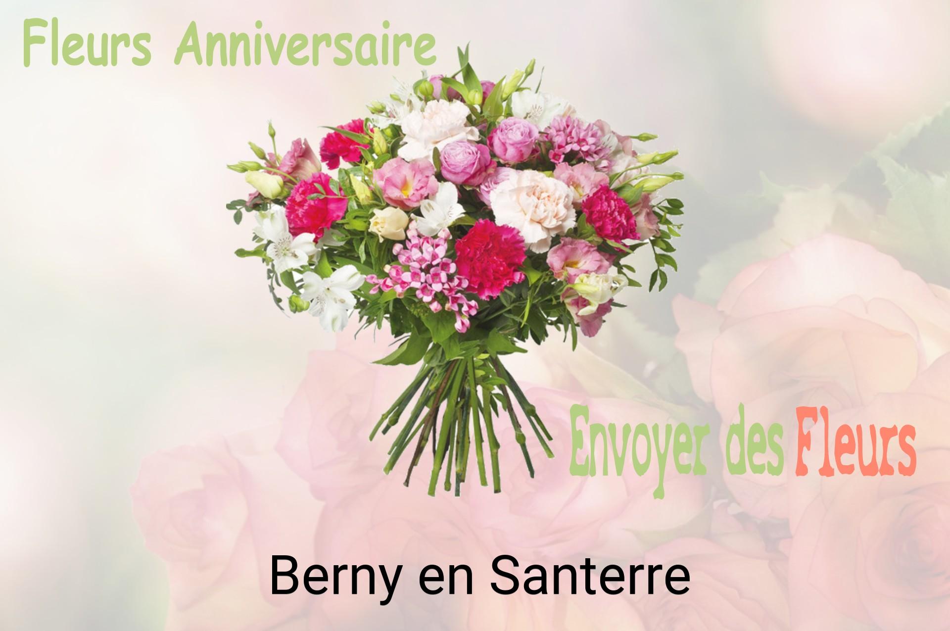 Bouquet de fleurs d’anniversaire livré à Berny-en-Santerre