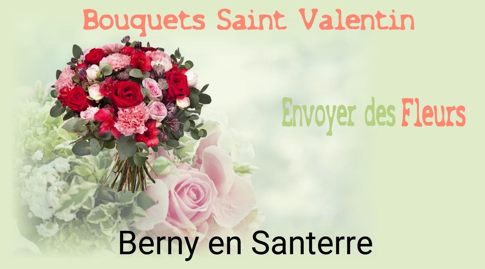 Roses de Saint-Valentin livrées à Berny-en-Santerre